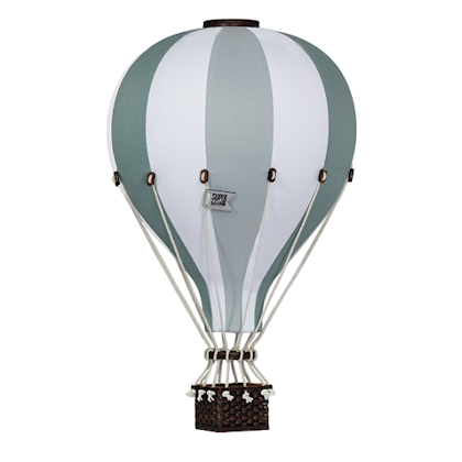 Luftballong Mint/grön/vit