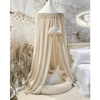 Large bed canopy BOHO natural maxi 70 cm, Cotton & Sweets