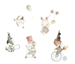 Babylove, väggklistermärke Cirkusdjur