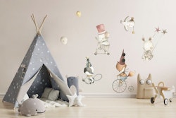 Babylove, väggklistermärke Cirkusdjur