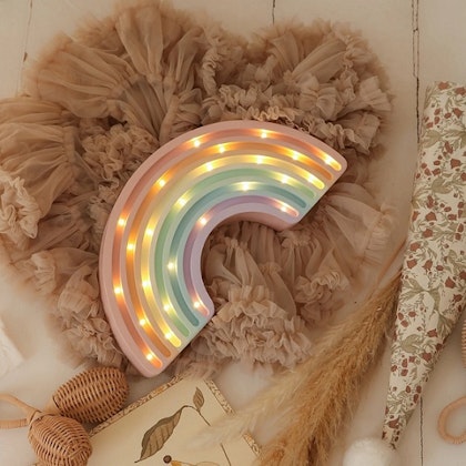 Little Lights, Night light for the children's room, Rainbow Pastel