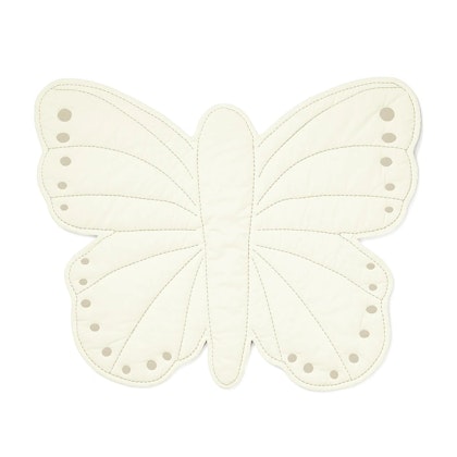 Cam Cam, cotton play mat Butterfly, Off white