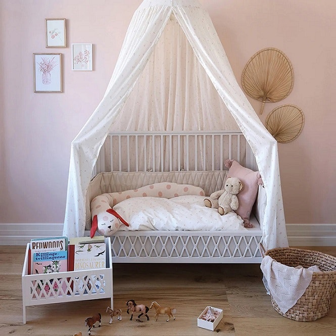 Cam cam, bed canopy, Poppies 