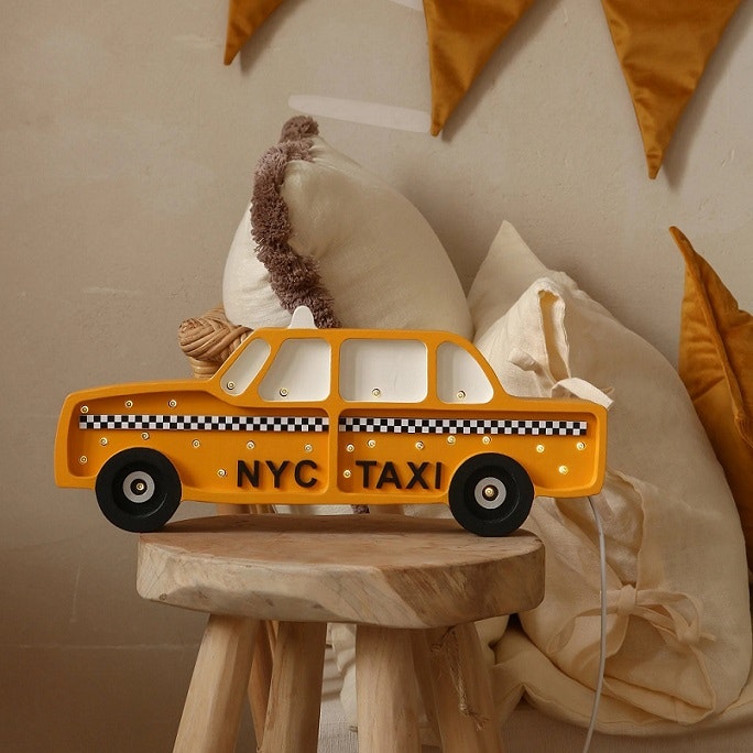 Little Lights, Nattlampa till barnrummet, NYC taxi 