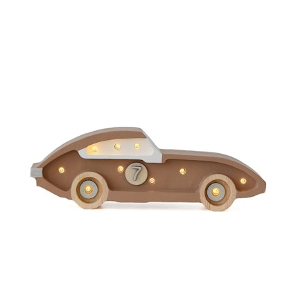 Little Lights, Night light for the children's room, Racing car mini cappuccino