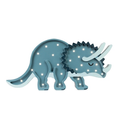 Little Lights, Night light for the children's room Triceraptor blue