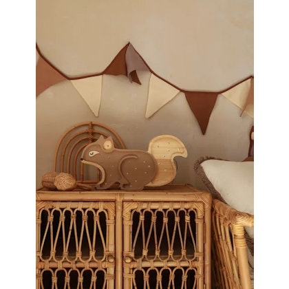 Little Lights, Night light for the children's room, Squirrel Cappuccino