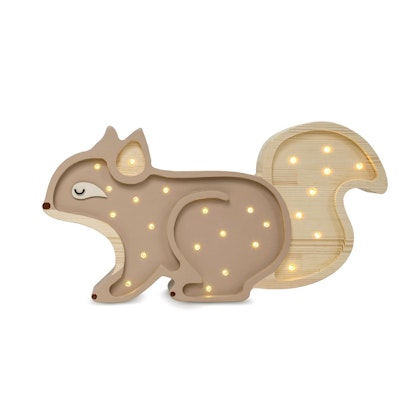Little Lights, Night light for the children's room, Squirrel Cappuccino