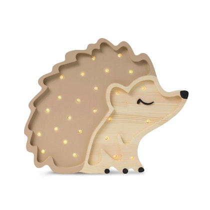 Little Lights, Night light for the children's room, Brown hedgehog