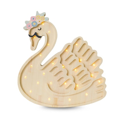 Little Lights, Night lamp for children's room, Swan natural