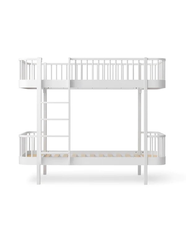 Oliver Furniture, bunk bed white 90x200 