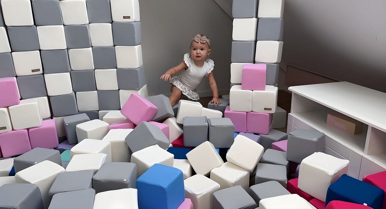 Soft foam blocks for the children's room Soft foam blocks for the children's room