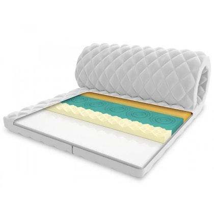 Bed mattress for cchildren's bed/junior bed, Frutti 6 cm