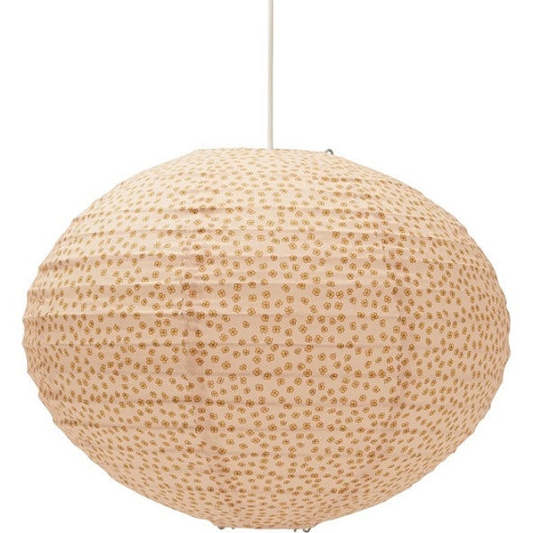 Konges Sløjd, Small ceiling lamp in cotton, Buttercup yellow 