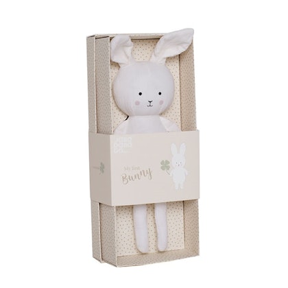 JaBaDaBaDo, stuffed animal buddy bunny in gift box
