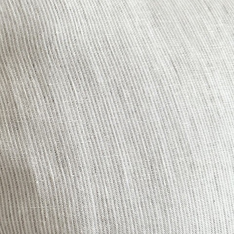 Beige stripes premium linen bed canopy, Cotton&Sweets 