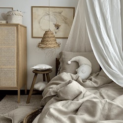 Maxi premium sänghimmel i linne Cream, Cotton&Sweets