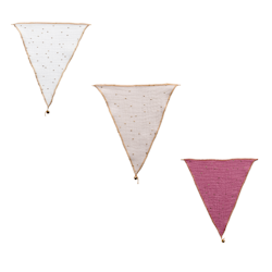 Babylove, vimpel till barnrummet, Pink mix