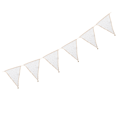 Babylove, Garland for the children's room, white