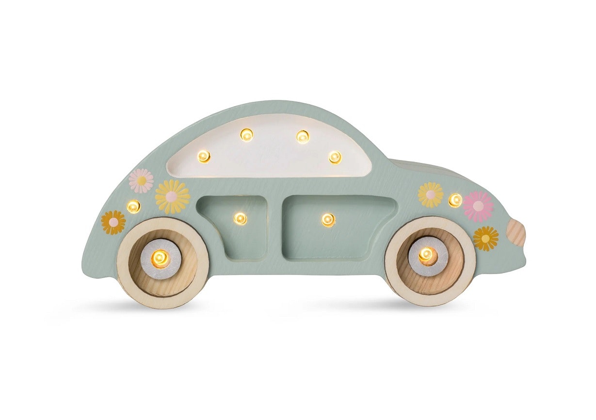 Little Lights, Night lamp for the children's room, Beetle mini Flower power 