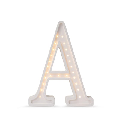 Night light for children's room letter A lamp, Little Lights