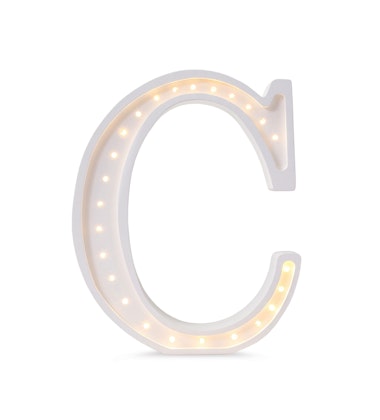 Night light for children's room letter C lamp, Little Lights