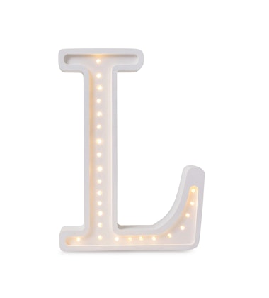 Night light for children's room letter L lamp, Little Lights