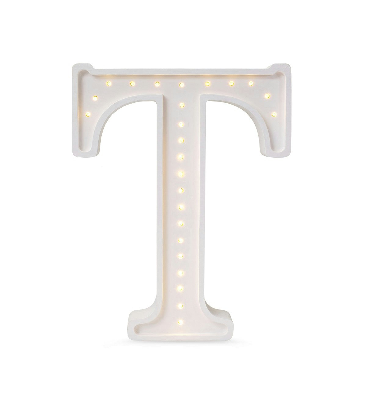 Night light for children's room letter T lamp, Little Lights 