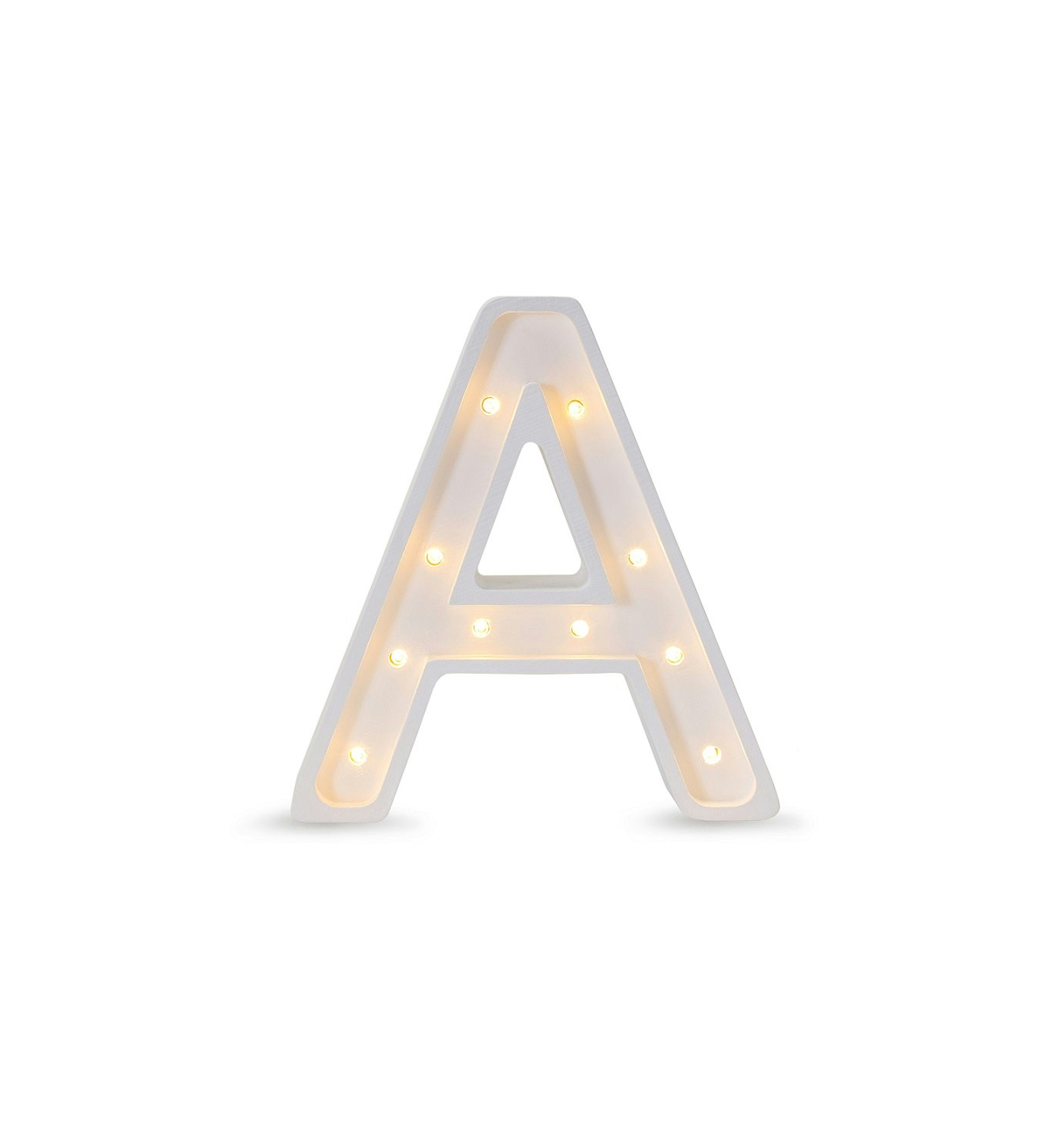 Little Lights, mini letter lamp 