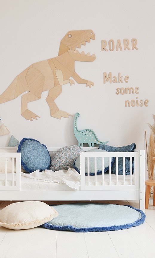 Little Lights, Night lamp for children's room, Dino Blue 