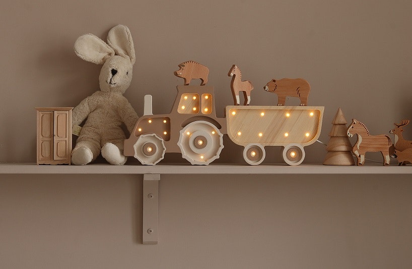Little Lights, Night light for the children's room, Tractor Coffee 