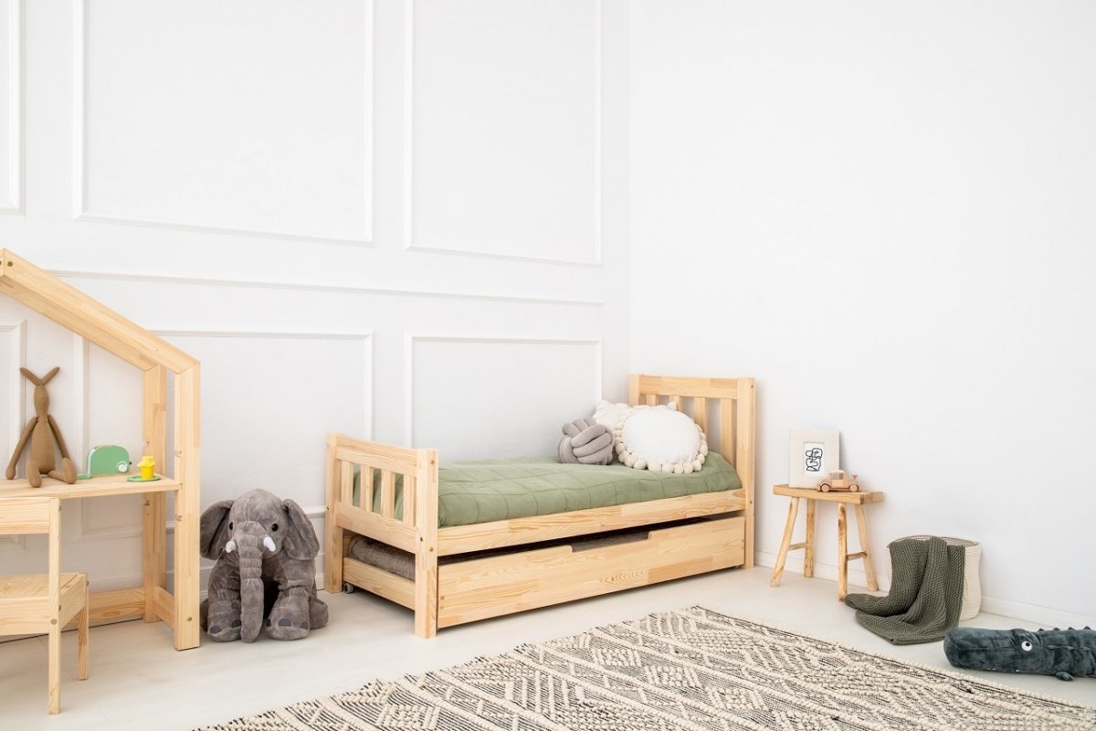 Children's bed with storage box/extra bed, Mila CPN 