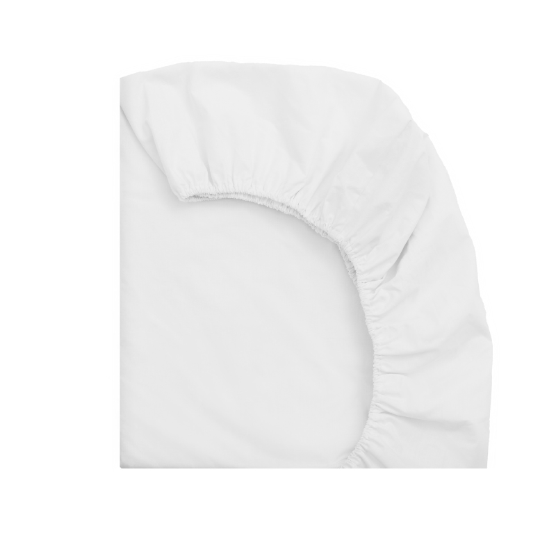 Babylove, white fitted sheet 90x190 for junior bed / children's bed 