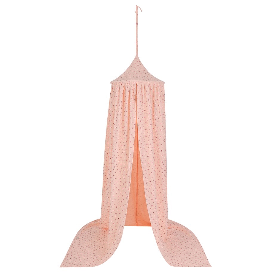 Moi Mili, Bed canopy - Pink flowers 