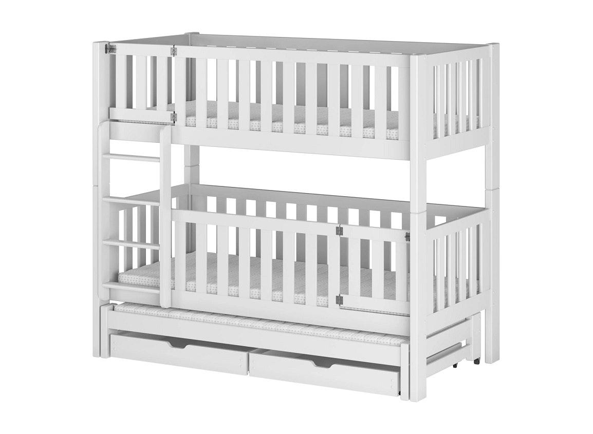 Bunk bed with three beds and with lock, August 