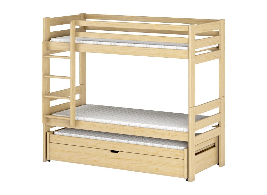 Bunk bed with three beds Lexi 