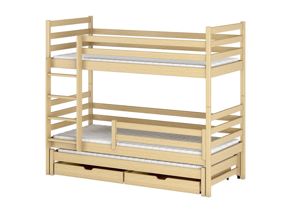 Bunk bed with three beds Love 