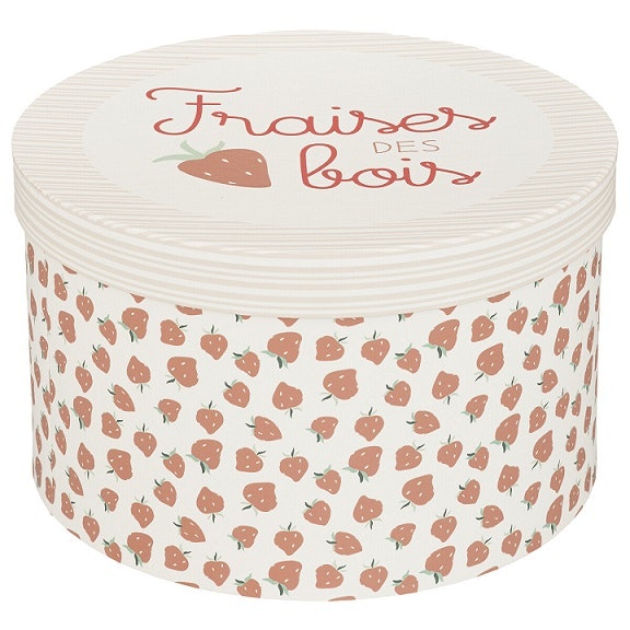 Round storage boxes Summer, 3-pack 