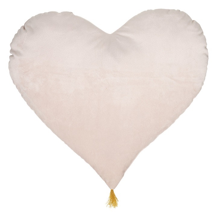 Pink pillow, heart 