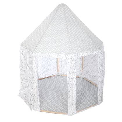 Play tent for the children's room, grey