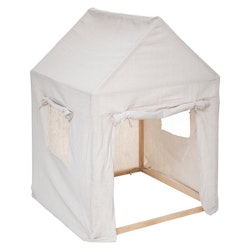 Lektält koja till barnrummet, beige