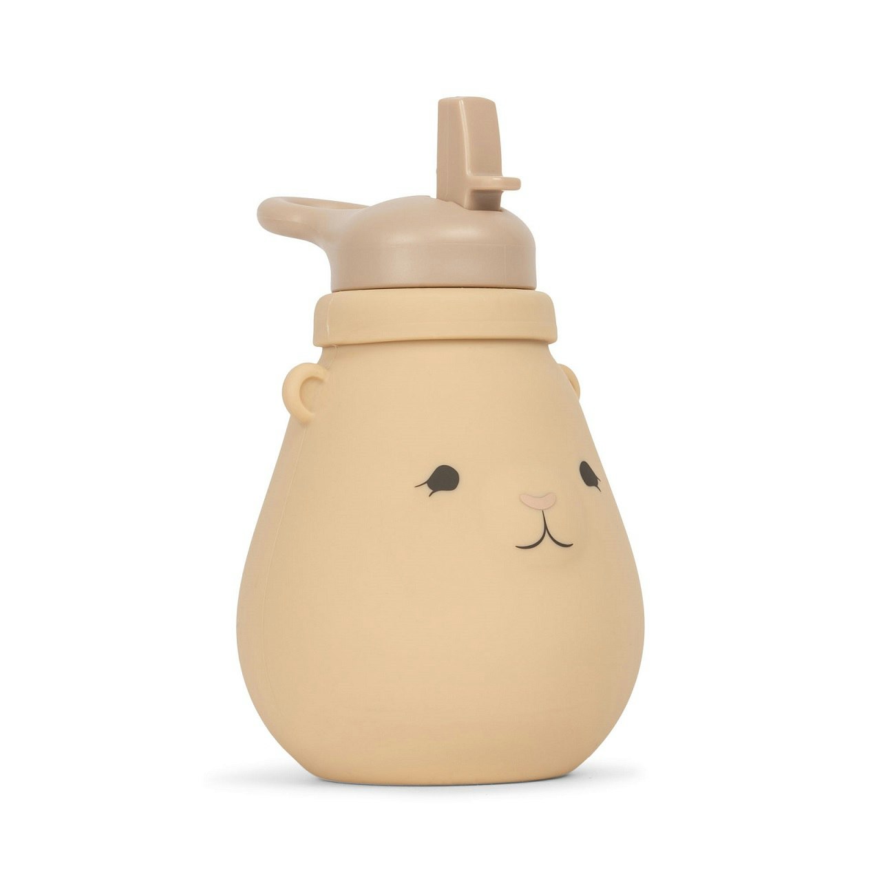 Konges Sløjd, silicone drinking bottle Teddy, Shell 