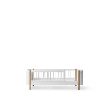Oliver Furniture, juniorsäng Mini+, vit/ek