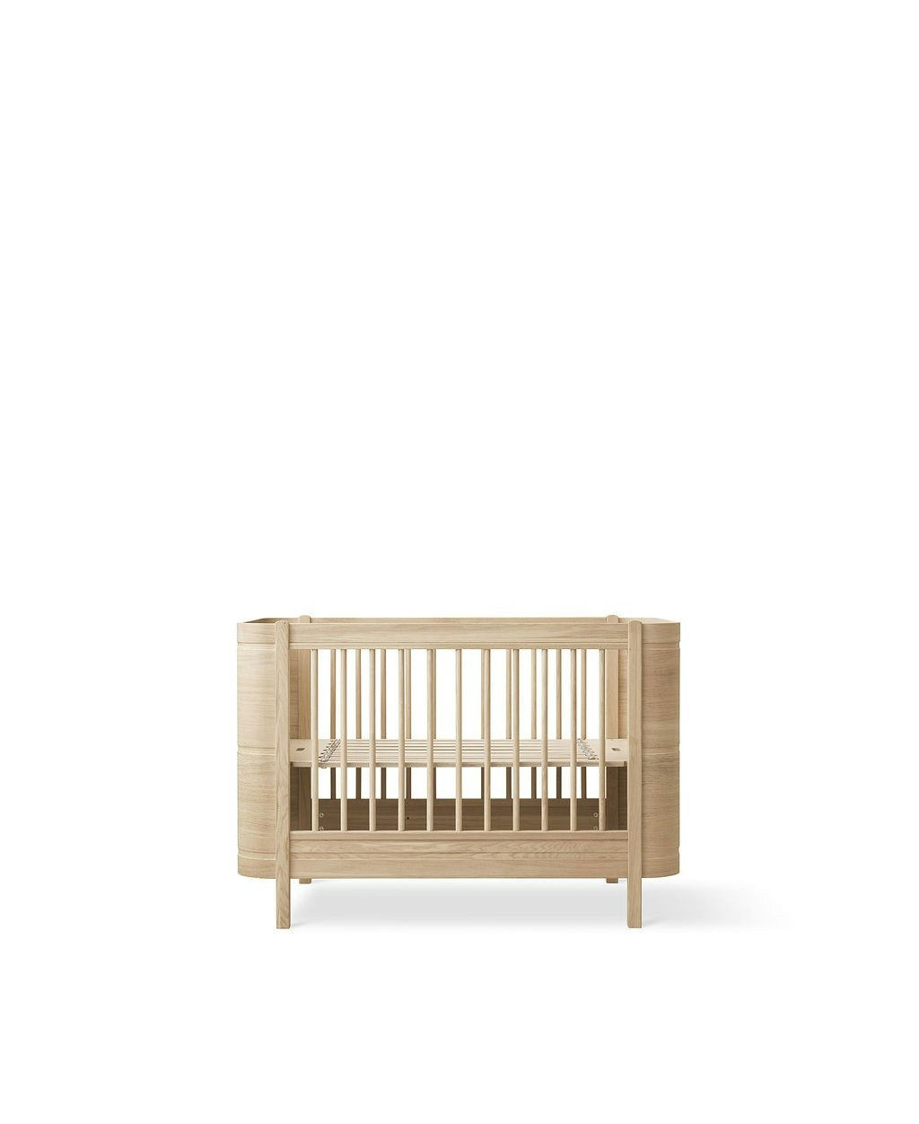 Oliver Furniture, spjälsäng Mini+, ek 