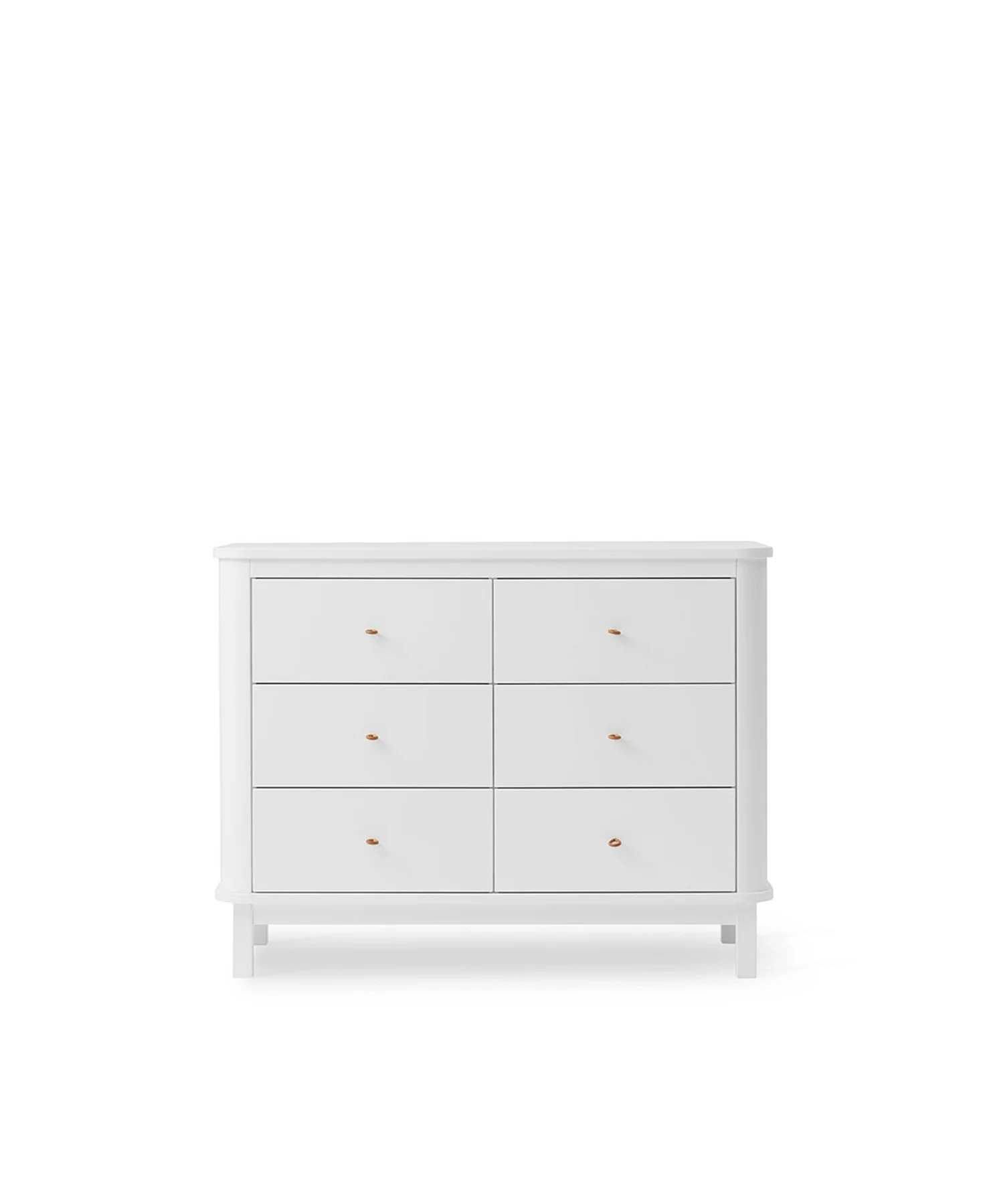 Oliver Furniture, chest of drawers, white 