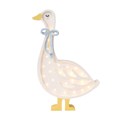 Little Lights, Night lamp for the children's room, Goose with bow