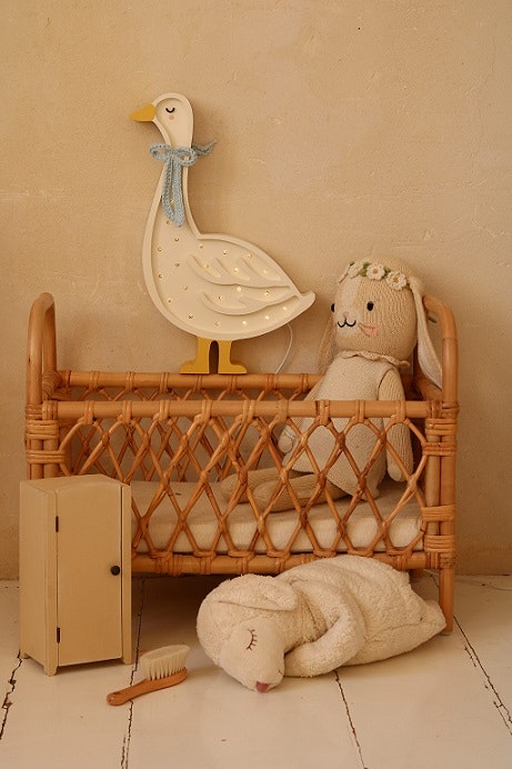 Little Lights, Night lamp for the children's room, Goose with bow 