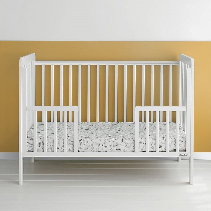 Cot daybed Fjäril, white 