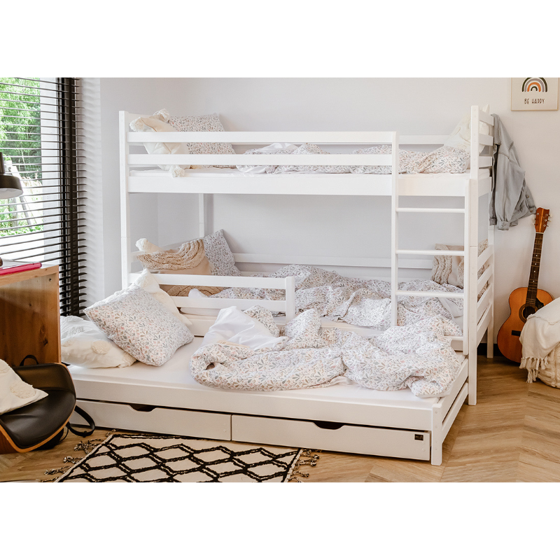 Bunk bed with three beds Love 