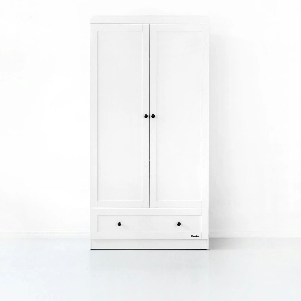 Classic wardrobe, white 